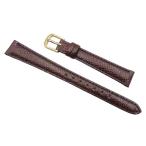 腕時計 時計 ベルト 12mm セイコー SEIKO リザード 焦げ茶 DX16 レディース 正規品