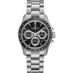 H36606130 ハミルトン HAMILTON ジャズマスター パフォーマー オート Performer Auto Chrono 42mm 機械式 自動巻き ブラックダイヤル クロノグラフ 正規輸入品