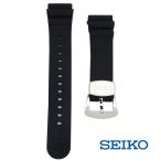 腕時計用  ベルト セイコー SEIKO 22mm シリコンラバー バンド SRP777K 純正シリコンラバーベルト R02F011J0 ダイバーズウォッチ用 ブラック 黒 正規品