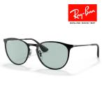 ショッピングレイバン RayBan レイバン サングラス メガネフレーム Erika metal エリカメタル 54□19 ブラック ブルー 調光レンズ RB3539 002/Q5 クロス付き 正規品