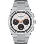 T1374271101100 ティソ TISSOT PRX メカニカル クロノグラフ 機械式自動巻き メンズ ステンレス ベルト T137.427.11.011.00 正規輸入品 爆買