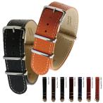 時計ベルト 腕時計ベルト レディース メンズ　バンド 交換 CASSIS カシス TYPE NATO LEATHER タイプナトーレザー ca-189601S