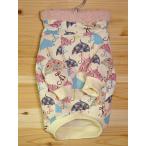 パラソル柄裏起毛長袖パーカー（ピンク）