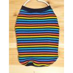 PUPPY・マルチボーダー袖なしトレーナー