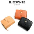 【並行輸入品】イルビゾンテ 折財布 SMW067 PV0005 財布 二つ折り財布 コンパクト財布 レザー IL BISONTE ラウンドフ