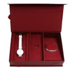 【並行輸入品】ダニエルウェリントン 腕時計 バングル ギフトセット PETITE BONDI 28 シルバー DW00700123 ペティート ホワイト