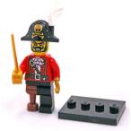 Lego Minifigure Series 8 Pirate Captain (8833)　並行輸入品