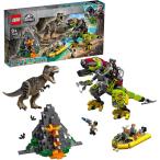 レゴ(LEGO)ジュラシック・ワールド T-レックス vs. メカきょうりゅう 75938 ブロック おもちゃ 恐竜 男の子　並行輸入品