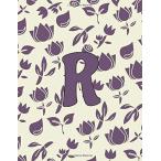 inchRinch Initial Dream Journal or Monogram Dream Diary for kids  girls  women with a beautiful purple tulips drawing on the cover: This dream journa