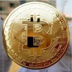 ゴルフマーカー ビットコイン bitcoin ゴルフ レプリカ 仮想通貨 雑貨 コインケース付き 金運 硬貨 メダル グッズ メダル プレゼント パーティー 送料無料