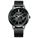 シチズン コレクション CITIZEN COLLECTION Eco-Drive ソーラー クロノグラフ ジェットブラック 10気圧防水 BU4034-82E 送料無料