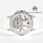 【純正ダイヤ】 HARRY WINSTON ハリーウィンストン OCEABI36WW004  オーシャン バイレトロ ユニセックス 36mm 400-UABI36W K18WG