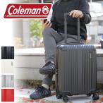 Coleman コールマン  スーツケース キャリーケース 38+8L 2〜3泊 機内持ち込み TSAロック 4輪 拡張 48cm 2.9kg 軽量 14-69 メンズ レディース