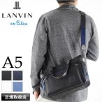 LANVIN en Bleu Lanvin on голубой k линзы driving большая сумка Mini большая сумка сумка на плечо 2WAY A5 кожзаменитель легкий 502511 мужской стандартный товар 