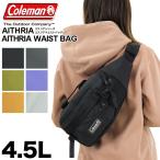 Coleman コールマン  AITHRIA エスリア  AITHRIA WAIST BAG エスリアウエストバッグ  ボディバッグ ウエストバッグ 2WAY 撥水 メンズ レディース