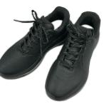 ecco GOLF туфли для гольфа женский Golf сопутствующие товары 13275301001 кожа / натуральный кожа синтетическая смола черный LT1[ б/у ] 24.0cm