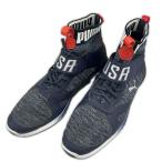  Puma PUMA мужской Golf сопутствующие товары 92008 темно-синий IGNITEig Night энергия адаптироваться высота p команда USA туфли для гольфа мужской 30cm[ б/у ]