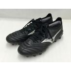  Mizuno MIZUNO утечка задний Neo IV β JAPAN футбол футзал шиповки обувь 27cm черный / серебряный P1GA244003