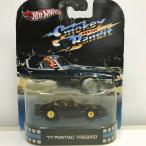 [ не использовался ] Mattel MATTEL миникар 1/64 Trans Am 7000 77 Pontiac Firebird ( черный ) Hot WHeeLS X8912