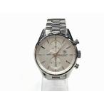 タグホイヤー TAG HEUER CARRERA クロノグラフ キャリバー 自動巻き メンズウォッチ シルバー ホワイト CAR2111 BA0720