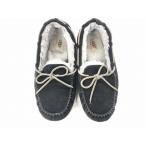  UGG UGGorusen мокасины обувь мутон обувь 28cm черный 1003390