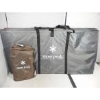  Snow Peak snow peak amenity купол коврик * сиденье комплект чёрный SET-021