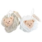 法人限定 まとめ買い100個セット 泡立ちネットボール クマ0510/337223