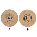 まとめ買い156個セット コルク鍋敷 ENJOY LIFE 0344/371390