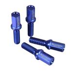 KYO-EI【協永産業】 Ti64エレメンテック（チタン合金ボルト）4pcs ブルー 14X1.50 14R 28mm