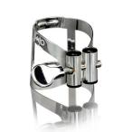 Vandoren バンドレン E♭クラリネット用 M|O リガチャー シルバー仕上げ プラスチックキャップ付 LC52SP バンドーレン【ONLINE STORE】