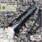 懐中電灯 LED 強力 軍用 電池式 小型 最強 爆光 明るい ミニ ledライト 防水 単4 ハンディライト 超強力 防災 高輝度