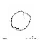 Yahoo! Yahoo!ショッピング(ヤフー ショッピング)ライオンハート ラック クラシックチェーンブレスレット シルバー925 メンズ ブランド LION HEART