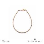 Yahoo! Yahoo!ショッピング(ヤフー ショッピング)ライオンハート ハニーカットボールブレスレットYG＆WG Mサイズ K10ゴールド メンズ ブランド LION HEART