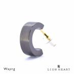 Yahoo! Yahoo!ショッピング(ヤフー ショッピング)ライオンハート リビルドエンビ  G型 フープピアス シルバー925 ブラック 黒 片耳用 1点売り メンズ ブランド LION HEART