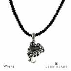 Yahoo! Yahoo!ショッピング(ヤフー ショッピング)ライオンハート ブラック スピネル ハウル ネックレス シルバー925 メンズ ブランド LION HEART