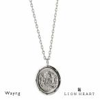 ライオンハート イギリス国章コイン プチネックレス プラチナ メンズ ブランド LION HEART