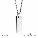 Yahoo! Yahoo!ショッピング(ヤフー ショッピング)ライオンハート 槌目 S プレート ネックレス シルバー925 メンズ ブランド LION HEART