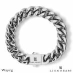 ショッピングブレスレット ライオンハート チャンキー チェーンブレスレット typeB カットキヘイ ステンレススティール 喜平 シルバー チャンキーチェーン ブレスレット チェーン