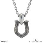 ライオンハート ハワイアン ネックレス ホースシュー サージカルステンレス316L シルバー 馬蹄 金属アレルギー対応 メンズ ブランド LION HEART