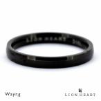 Yahoo! Yahoo!ショッピング(ヤフー ショッピング)ライオンハート FIRST リング サージカルステンレス ブラック 9号〜21号 メンズ ブランド 指輪 LION HEART