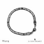Yahoo! Yahoo!ショッピング(ヤフー ショッピング)ライオンハート LEO スネークチェーン ブレスレット シルバー925 ブラック 黒 メンズ ブランド LION HEART