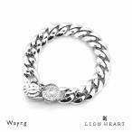 ライオンハート LEO クラシックチェーン ブレスレット シルバー925 メンズ ブランド LION HEART