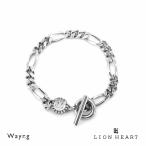Yahoo! Yahoo!ショッピング(ヤフー ショッピング)ライオンハート SunKu サンク コラボ ブレスレット フィガロチェーン シルバー925 メンズ ブランド LION HEART