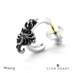 Yahoo! Yahoo!ショッピング(ヤフー ショッピング)ライオンハート G型 フープピアス ハウルチャーム TYPE B シルバー925 片耳用 1点売り メンズ ブランド LION HEART