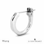 Yahoo! Yahoo!ショッピング(ヤフー ショッピング)ライオンハート クロッシングピアス クラン シルバー925 シルバー 片耳用 1点売り メンズ ブランド フープピアス ピアス LION HEART