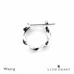 Yahoo! Yahoo!ショッピング(ヤフー ショッピング)ライオンハート クロッシングピアス スィックツイスト シルバー925 片耳用 1点売り メンズ ブランド LION HEART
