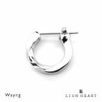 Yahoo! Yahoo!ショッピング(ヤフー ショッピング)ライオンハート クロッシングピアス プレイングツイスト シルバー925 片耳用 1点売り メンズ ブランド LION HEART