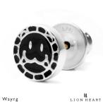 ショッピングLION ライオンハート スタッズピアス グラフィティ シルバー925 ピアス 片耳用 1点売り メンズ ブランド LION HEART