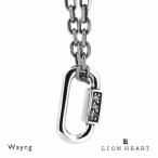 Yahoo! Yahoo!ショッピング(ヤフー ショッピング)ライオンハート カラビナ プチ ネックレス アズキチェーン シルバー925 メンズ ブランド LION HEART