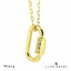 Yahoo! Yahoo!ショッピング(ヤフー ショッピング)ライオンハート カラビナ プチネックレス K10ゴールド イエローゴールド メンズ ブランド LION HEART